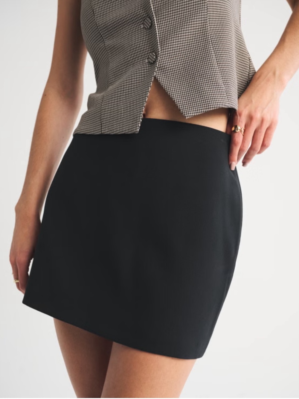 Abercrombie & Fitch Scarlett Mini Skort Ultra High Rise NWT
